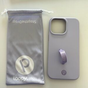 iPhone 14 Pro Max Lilac Loopy Case